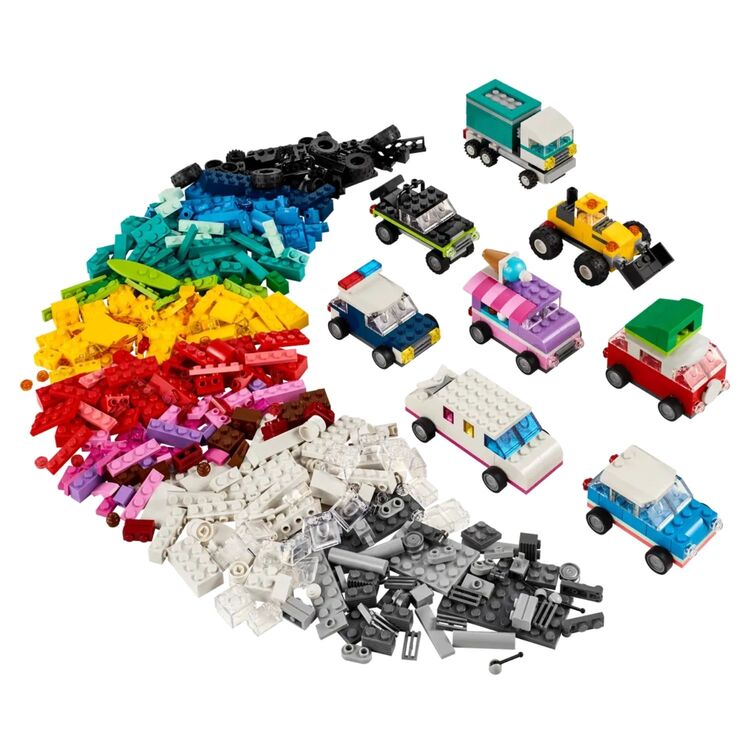 Product LEGO® Classic: Δημιουργικά Οχήματα, Παιχνίδι Κατασκευής (11036) image