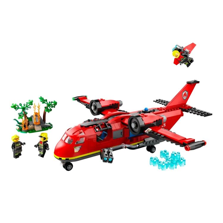 Product LEGO® City: Fire Rescue Plane Building Toy Set (60413) image