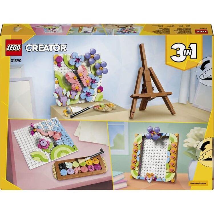 Product LEGO® Creator 3-in1: Floral Art Decor Painting (31390) image