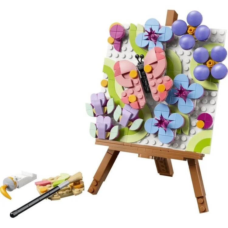 Product LEGO® Creator 3-in1: Floral Art Decor Painting (31390) image