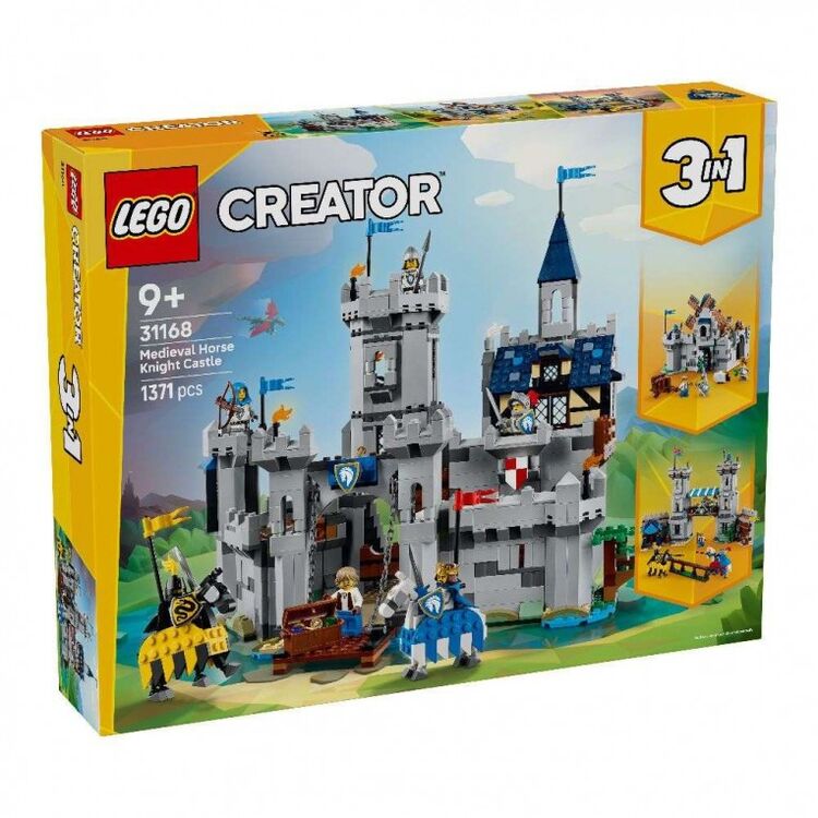 Product LEGO® Creator: Μεσαιωνικό Κάστρο Ιπποτών των Αλόγων (31168) image