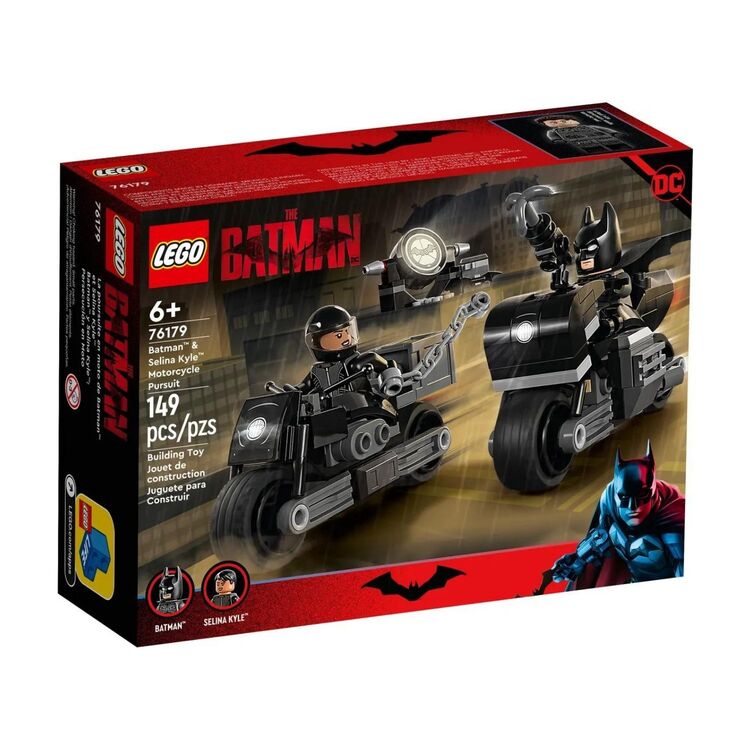 Product LEGO® DC Batman™: Καταδίωξη Batman™ & Selina Kyle™ με Μοτοσικλέτες (76179) image