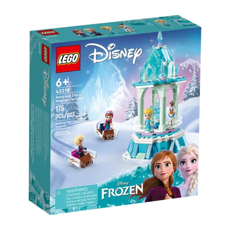 Product LEGO® Disney Princess™: Το Μαγικό Καρουζέλ της Άννας και της Έλσας (43218) image