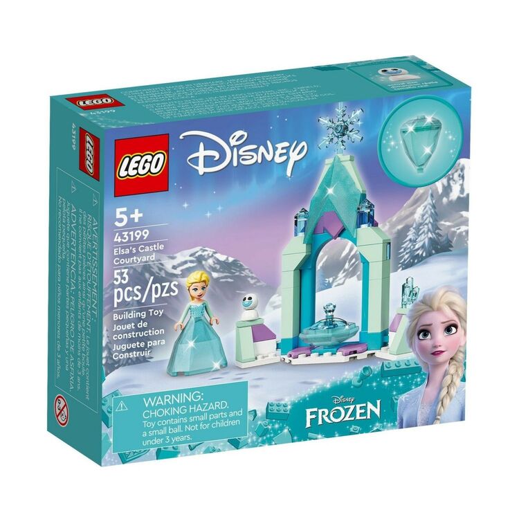 Product LEGO® Disney Princess™: Η Αυλή του Κάστρου της Έλσας (43199) image
