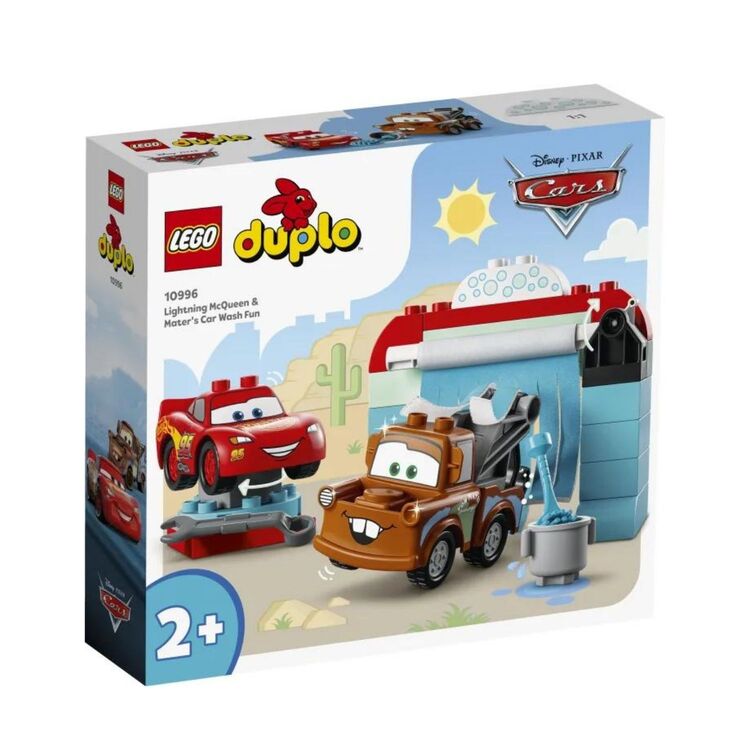 Product LEGO® DUPLO®: Disney and Pixar’s Cars Ο Κεραυνός Μακουίν & ο Μπάρμπας στο Πλυντήριο Αυτοκινήτων (10996) image