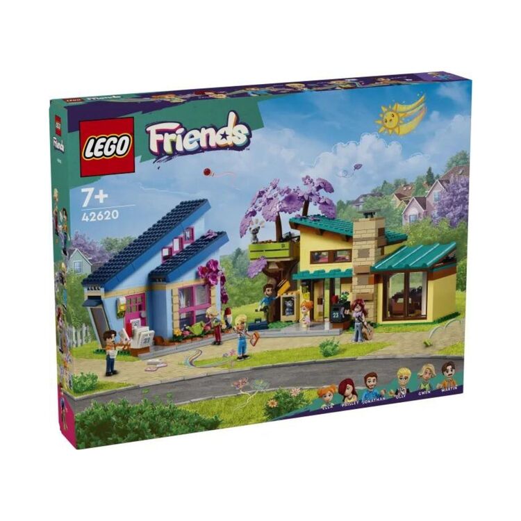 Product LEGO® Friends: Τα Σπίτια της Οικογένειας του Όλλι και της Πέιζλι (42620) image