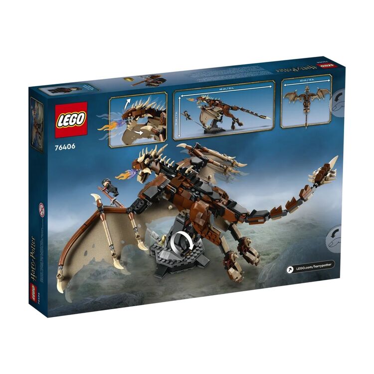 Product LEGO® Harry Potter™: Δράκος Ουγγρικός Κερκόκερος (76406) image