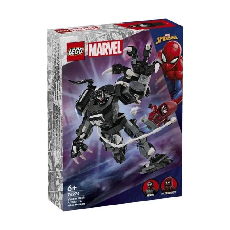 Product LEGO® Marvel: Ρομποτική Θωράκιση Βένομ εναντίον Μάιλς Μοράλες (76276) image