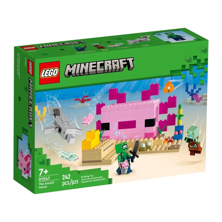 Product LEGO® Minecraft®: Το Σπίτι Αξολότλ (21247) image