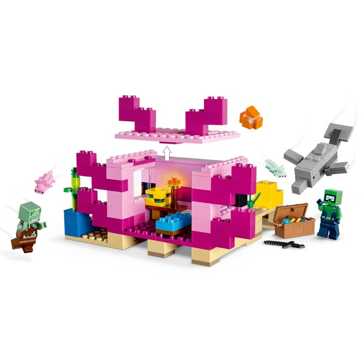 Product LEGO® Minecraft®: Το Σπίτι Αξολότλ (21247) image