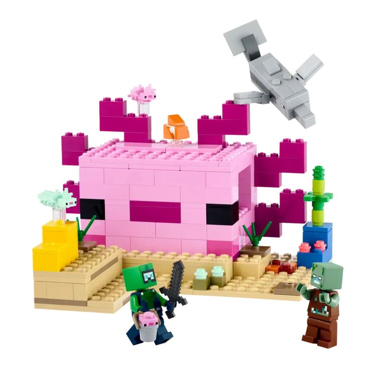 Product LEGO® Minecraft®: Το Σπίτι Αξολότλ (21247) image