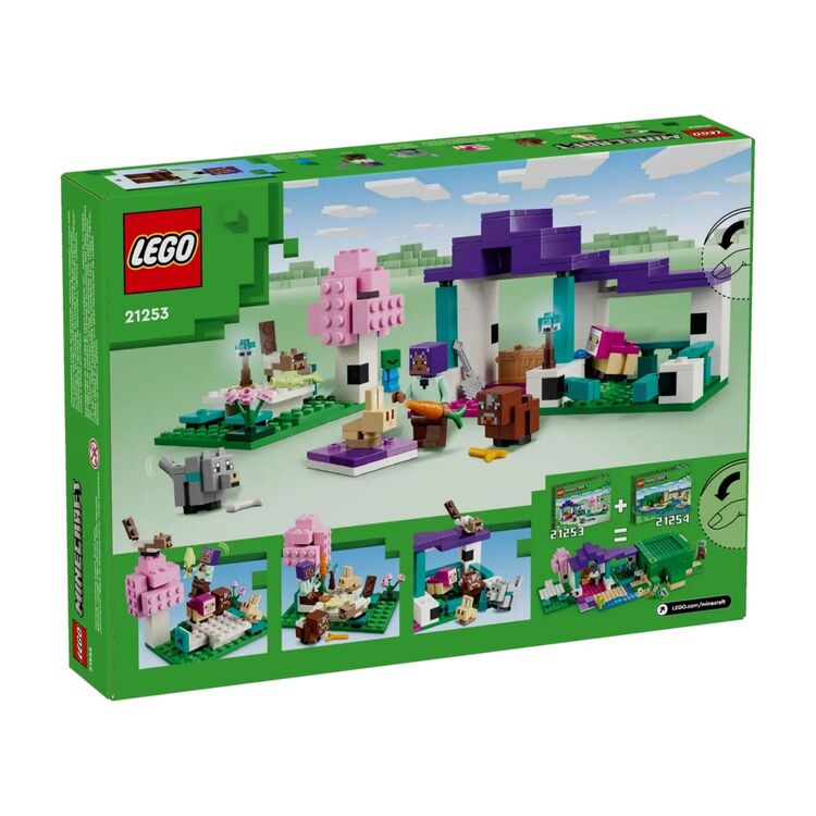Product LEGO® Minecraft®: Το Καταφύγιο των Ζώων, Σετ (21253) image
