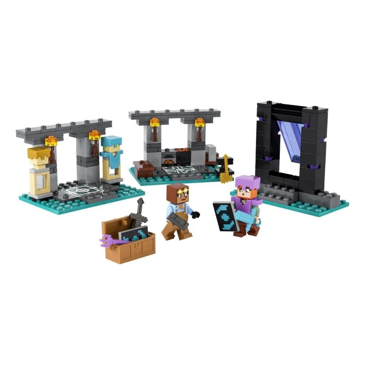 Product LEGO® Minecraft®: Το Οπλοστάσιο, Περιπέτεια Κατασκευής (21252) image