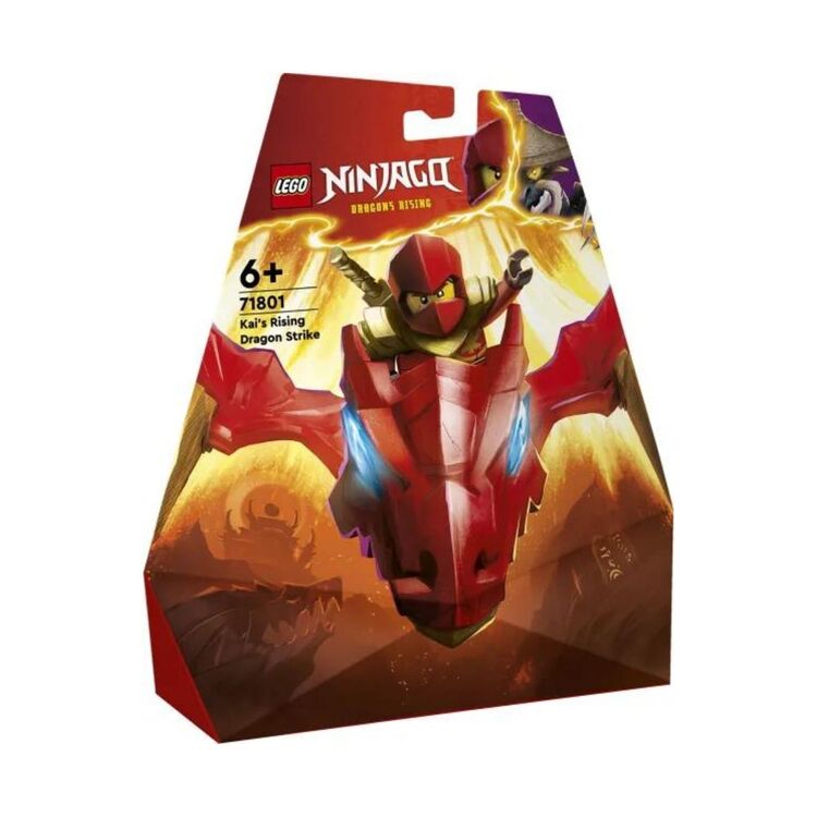 Product LEGO® NINJAGO®: Επίθεση Ανερχόμενου Δράκου του Κάι, Παιχνίδι (71801) image