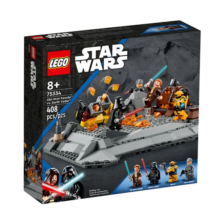 Product LEGO® Star Wars™ Obi-Wan Kenobi Vs. Darth Vader (75334) image