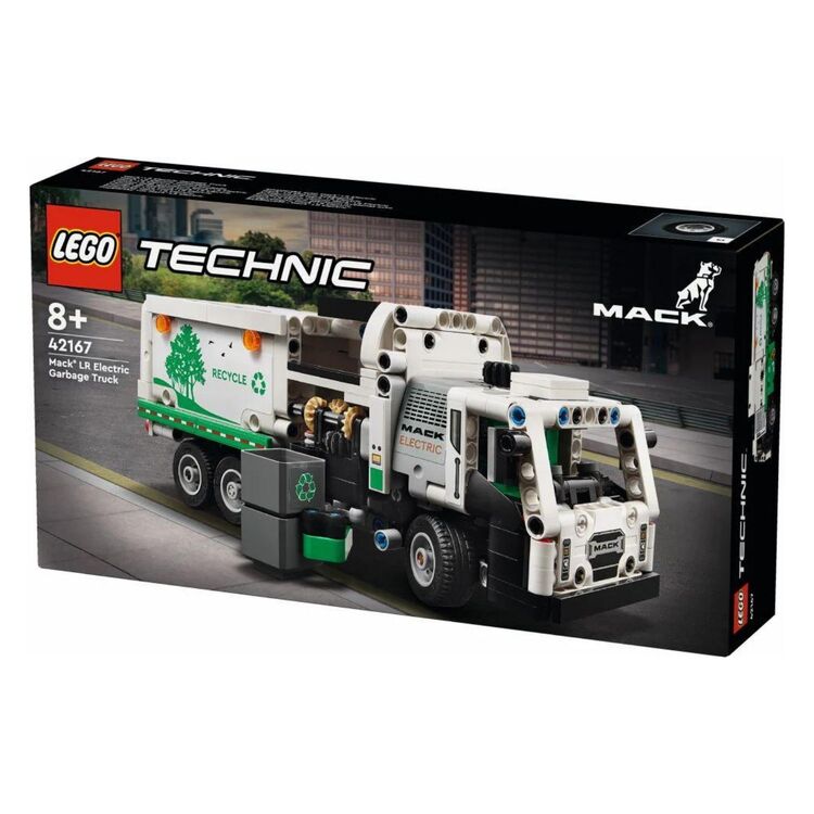Product LEGO® Technic: Mack® LR Electric Garbage Truck (42167) image