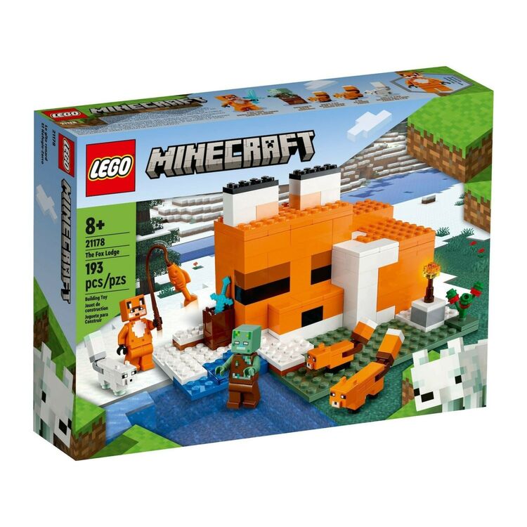 Product LEGO® Minecraft®: Η Καλύβα των Αλεπούδων (21178) image