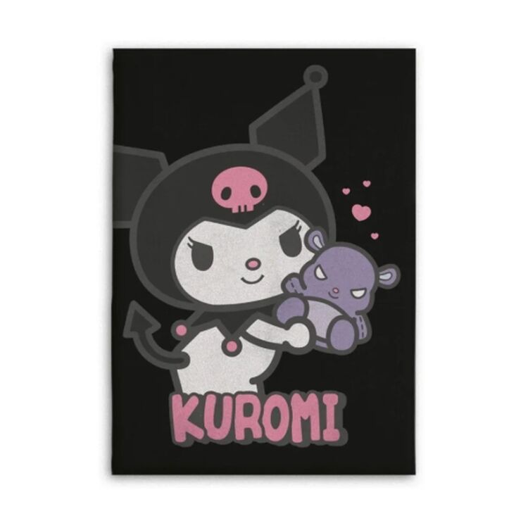 Product Kuromi Flannel Blanket image