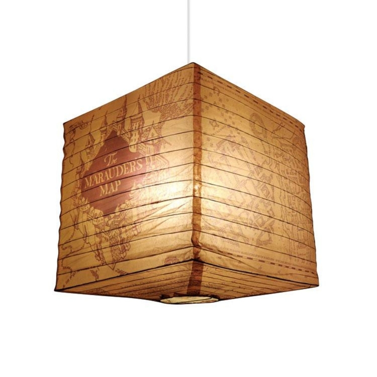 Product Harry Potter Paper Light Shade Marauder's Map image