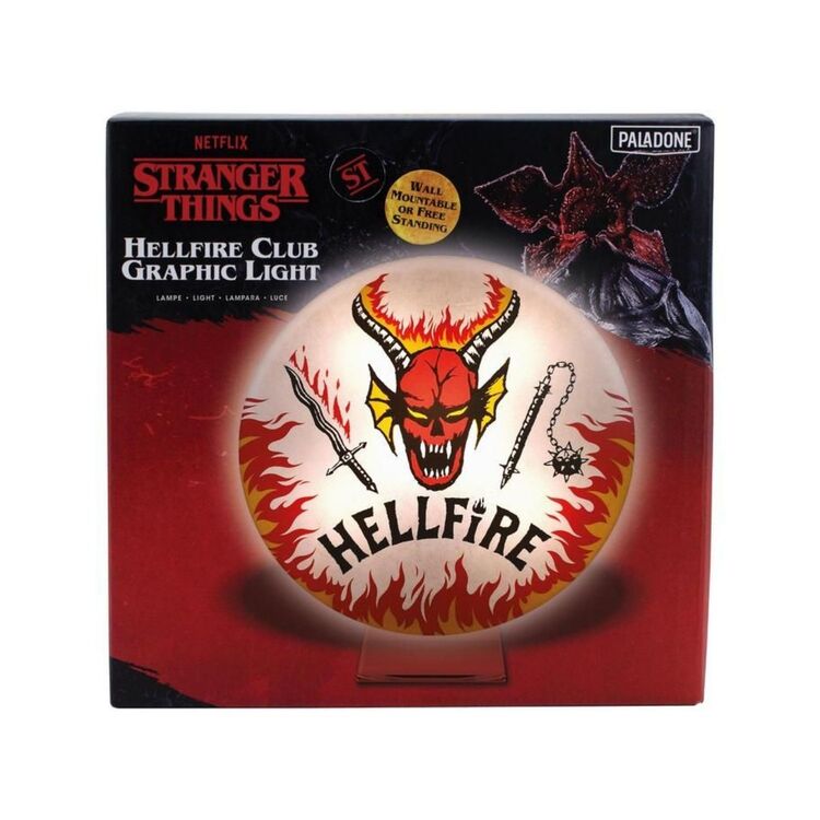 Product Φωτιστικό Stranger Things Hellfire Logo image