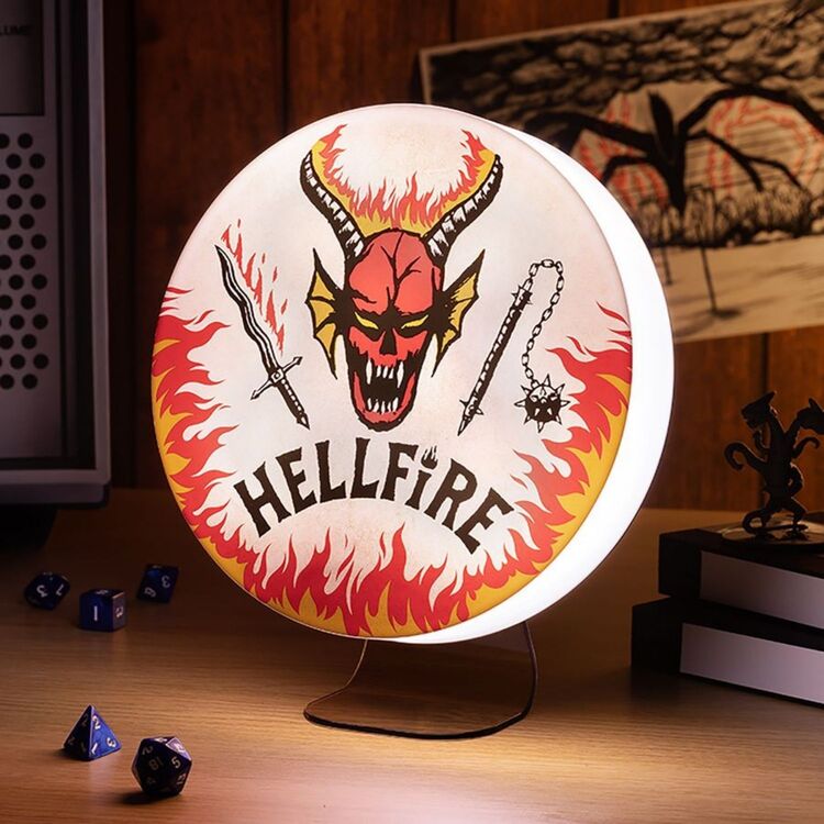 Product Φωτιστικό Stranger Things Hellfire Logo image