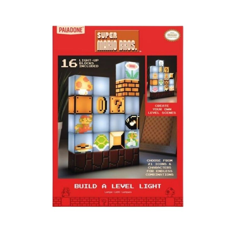 Product Super Mario Bros Build A Level Light image