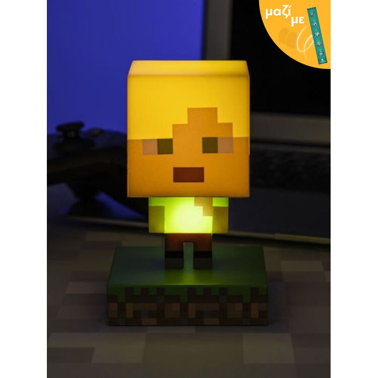 Product Minecraft Alex Light Along with an Easter Candle image
