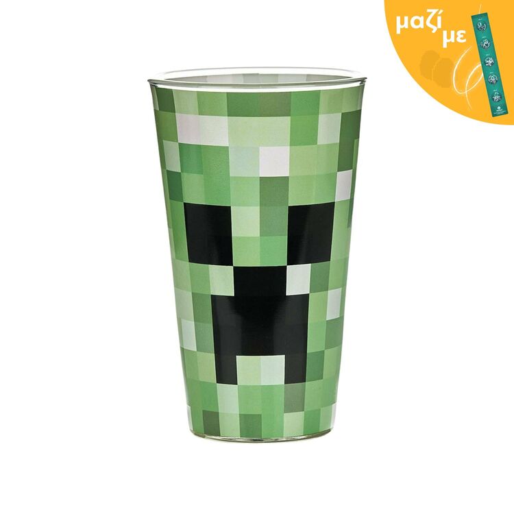 Product Ποτήρι Minecraft Creeper Μαζί με Πασχαλινή Λαμπάδα image