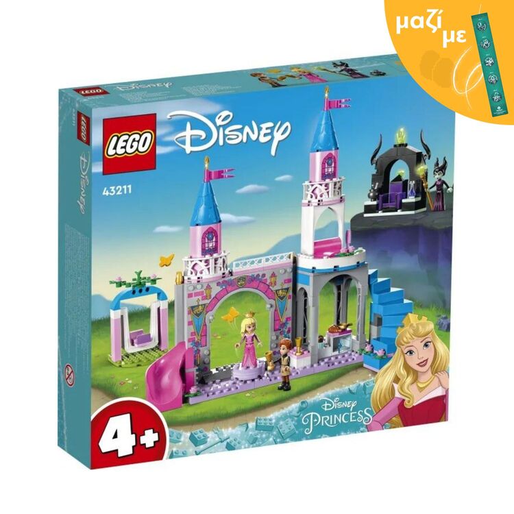 Product LEGO® Disney: Aurora’s Castle (43211) Along with an Easter Candle image