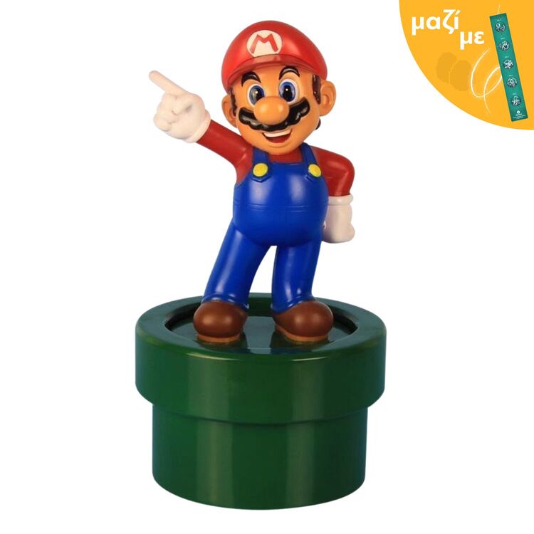 Product Super Mario Light Along with an Easter Candle image