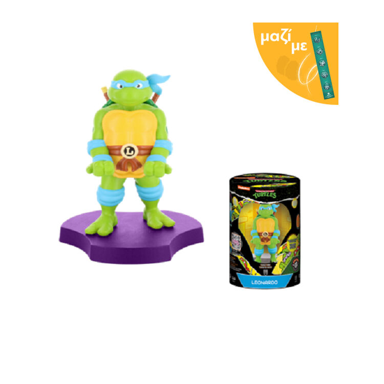 Product Φιγούρα Cable Guy Teenage Mutant Ninja Turtles Leonardo Holdem Μαζί με Πασχαλινή Λαμπάδα image