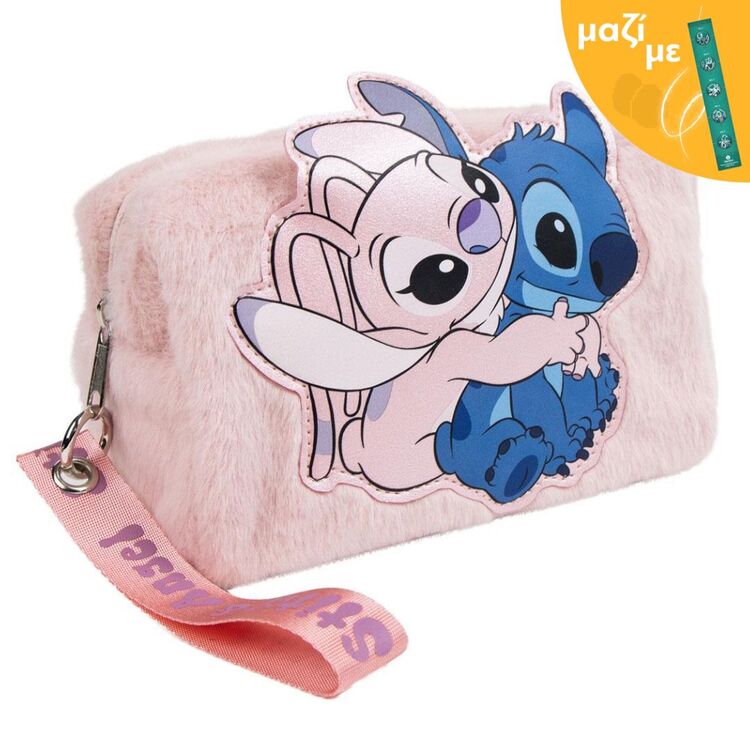 Product Disney Stitch Toiletry Bag Along with an Easter Candle image