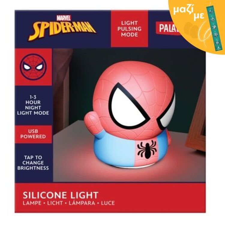 Product Spider-Man Silicone Light Along with an Easter Candle image
