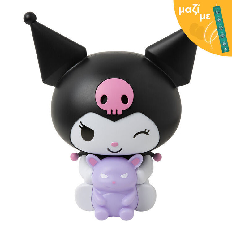 Product Kuromi Light Glow Buddy Along with an Easter Candle image