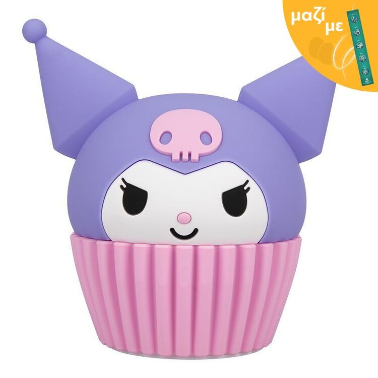 Product Φωτιστικό Kuromi Silicone Light Rechargeable Μαζί με Πασχαλινή Λαμπάδα image