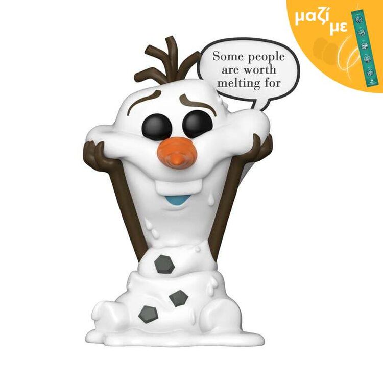 Product Funko Pop! Frozen - Olaf (Some People Are Worth Melting For) Along with an Easter Candle image