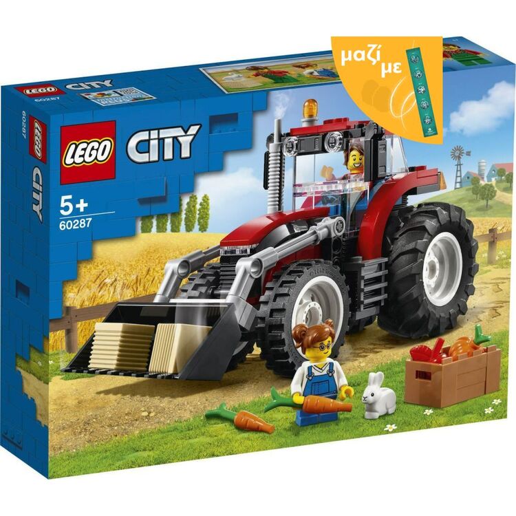 Product LEGO® City Great Vehicles: Tractor (60287) Along with an Easter Candle image