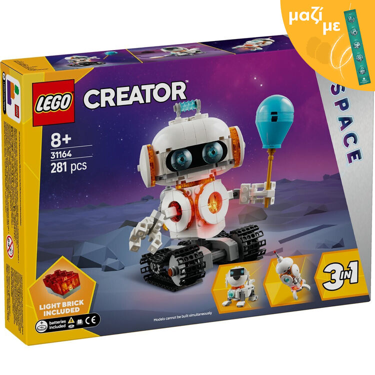 Product LEGO® Creator: Space Robot (31164) Along with an Easter Candle image