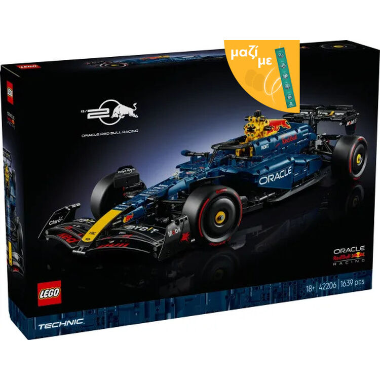 Product LEGO® Technic: Αυτοκίνητο Oracle Red Bull Racing RB20 F1 (42206) Μαζί με Πασχαλινή Λαμπάδα image