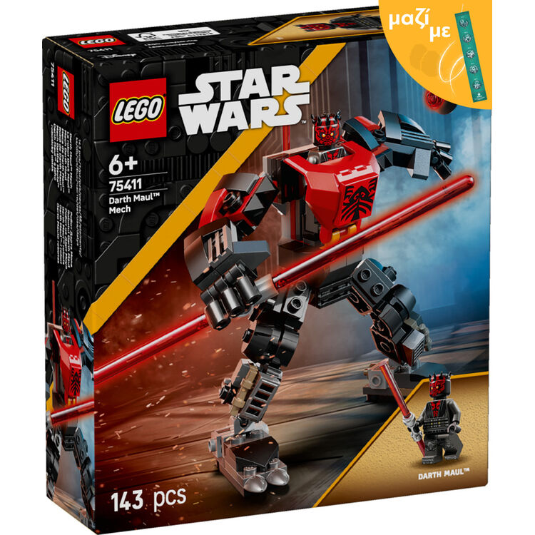 Product LEGO® Star Wars™: Darth Maul™ Mech (75411) Along with an Easter Candle image