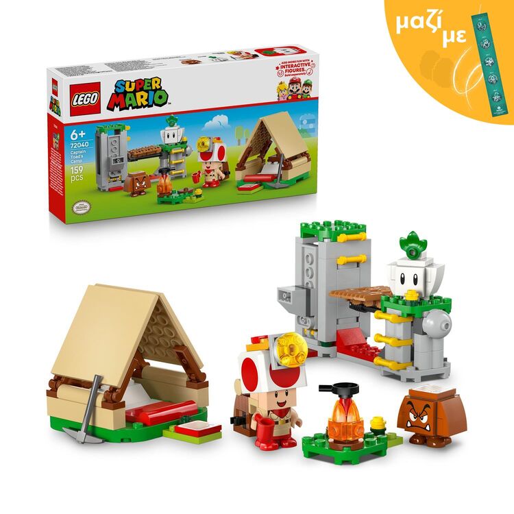 Product LEGO® Super Mario™: Captain Toad’s Camp (72040) Along with an Easter Candle image