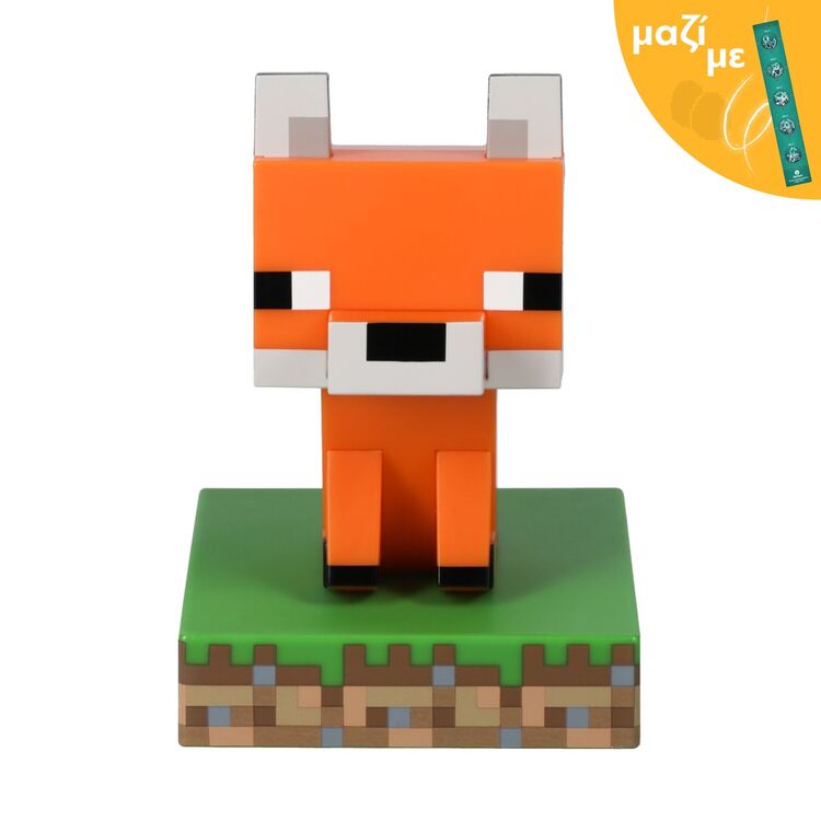 Product Φωτιστικό Paladone Icons: Minecraft - Fox Light (PP13275MCF) Μαζί με Πασχαλινή Λαμπάδα image