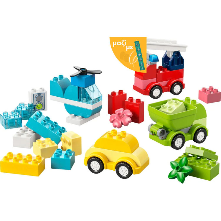 Product LEGO® DUPLO® My First: Creative Vehicles (10474) Along with an Easter Candle image
