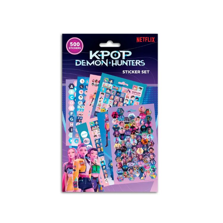 Product Αυτοκόλλητα Σετ K-POP Demon Hunters Sticker Book 500τμχ image