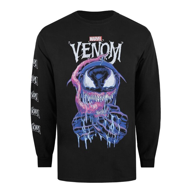 Product Marvel Venom Grin Logo Long Sleeve Shirt image