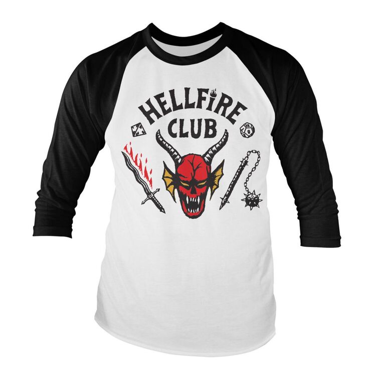 Product Stranger Things Hellfire Club Baseball Long Sleeve image