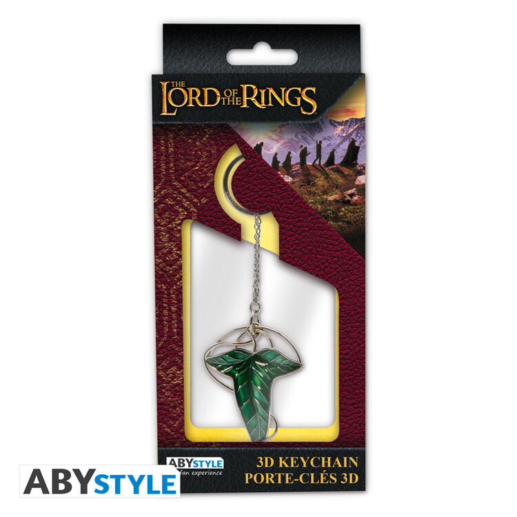 Product Lord Of The Rings Leaf Of Lorien Keychain image