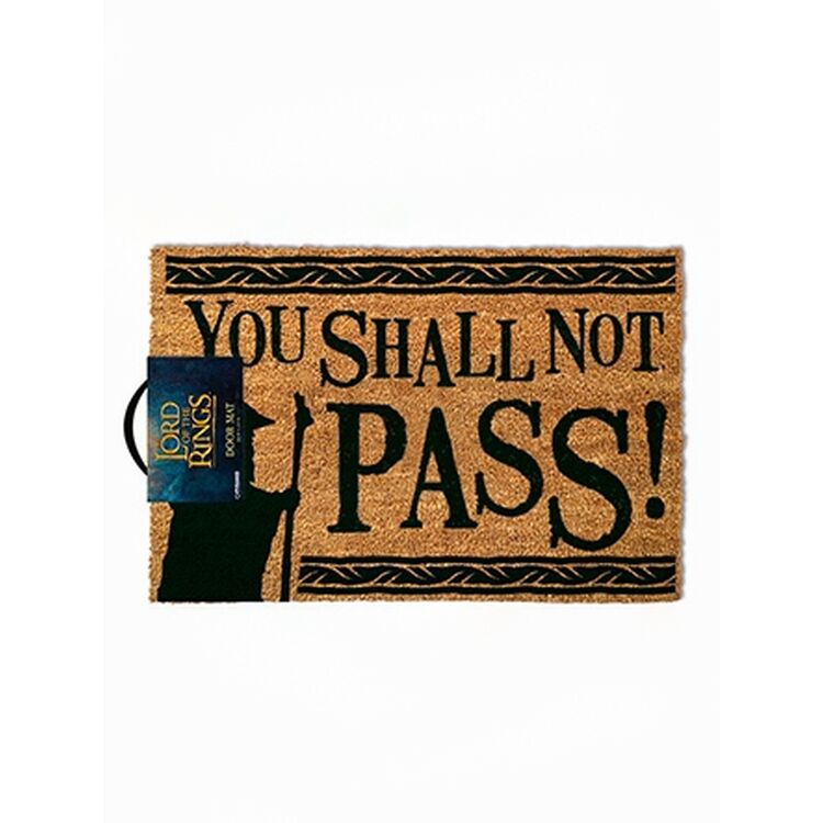 Product Lord of the Rings "You Shall Not Pass" Doormat image