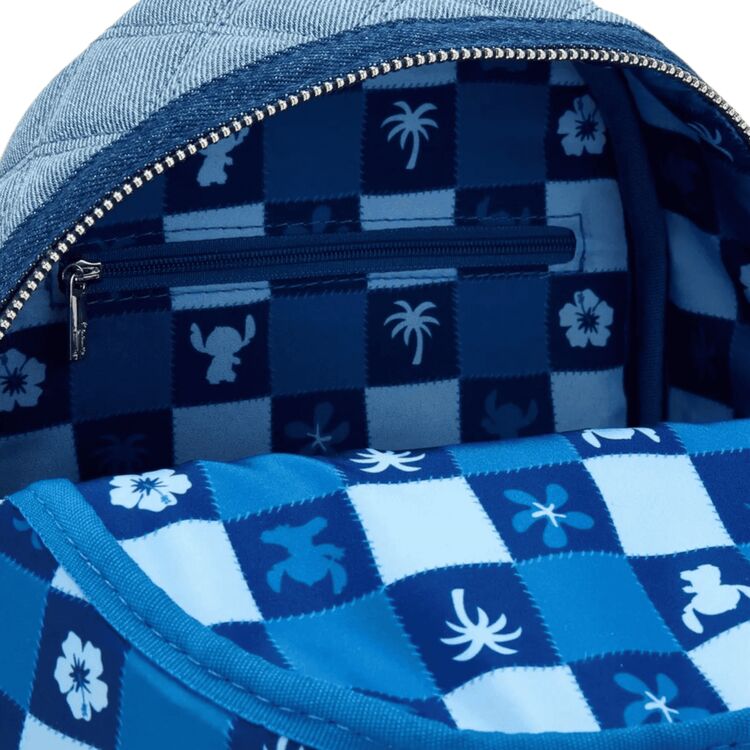 Product Loungefly Dinsey Stitch "Denim'' Mini Backpack image