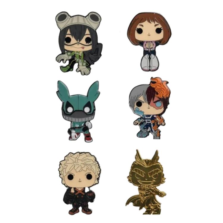 Product Loungefly Blind Box Enamel Pin My Hero Academia Random Pick image